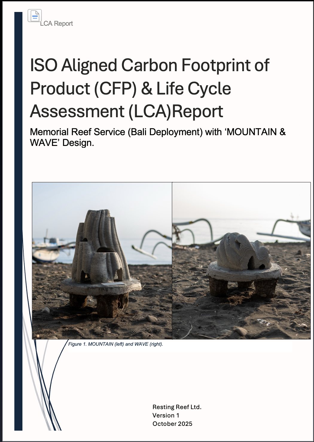 Life Cycle Assessment document